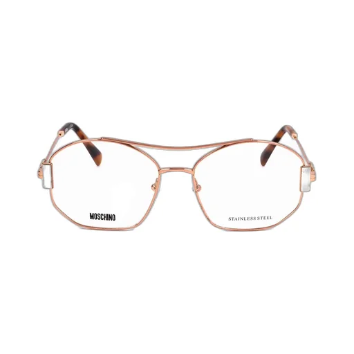 Moschino Eyewear Geometric Frame Glasses