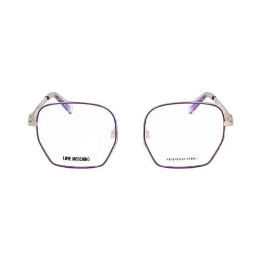 Moschino Eyewear Polygonal Frame Glasses