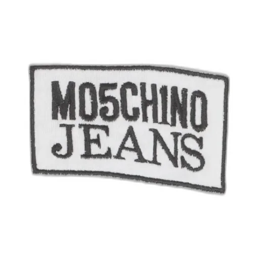 Moschino Jeans Logo Embroidered Crewneck T-Shirt