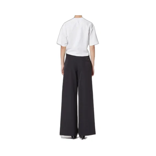 Moschino Jeans Twisted Cropped T-Shirt