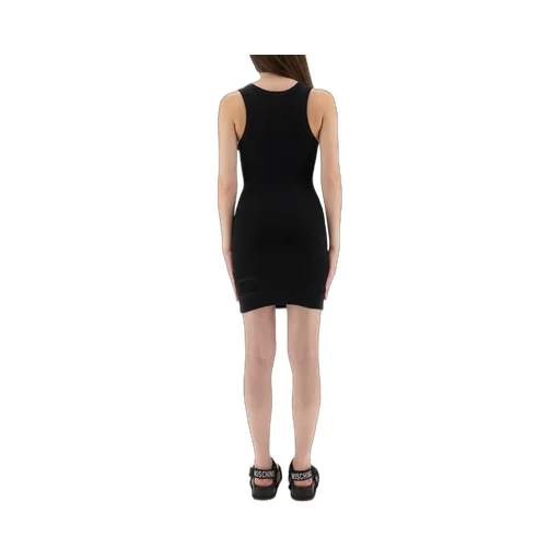 Moschino Jeans Logo Printed Dress
