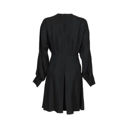 Moschino Jeans Satin Flared Midi Dress
