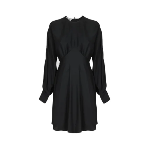 Moschino Jeans Satin Flared Midi Dress