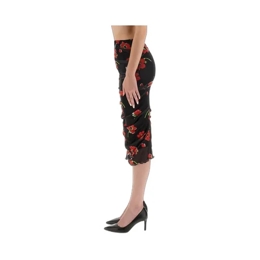 Moschino Jeans Printed Tulle Dress