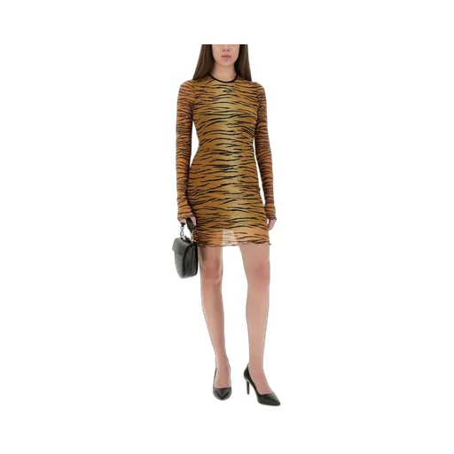 Moschino Jeans Printed Tulle Dress