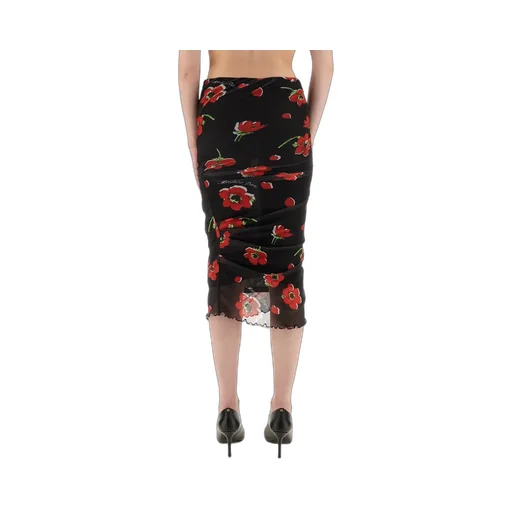 Moschino Jeans Printed Tulle Dress