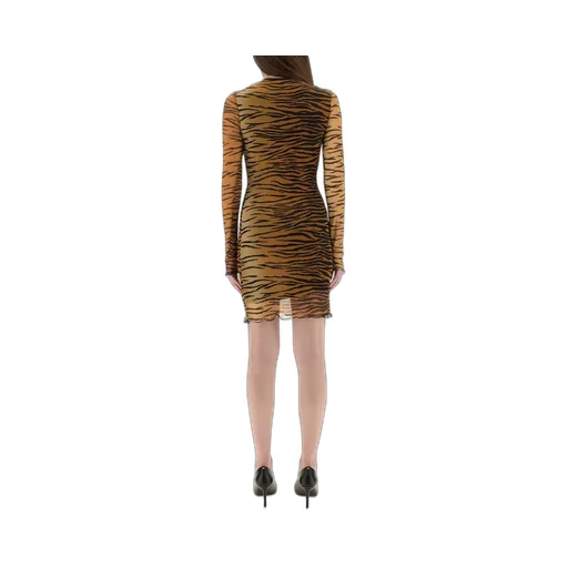 Moschino Jeans Printed Tulle Dress