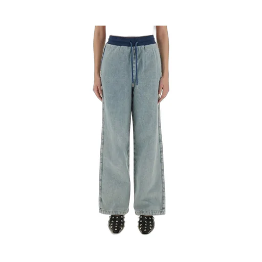 Moschino Jeans Wide-Leg Jeans