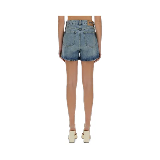 Moschino Jeans Classic Denim Shorts