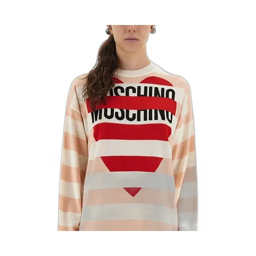 Moschino Jeans Logo Printed Mini Dress