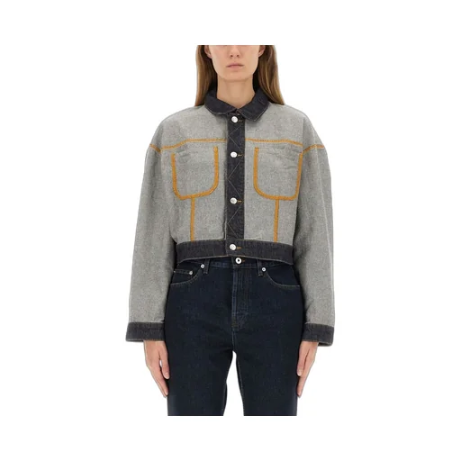Moschino Jeans Buttoned Denim Jacket