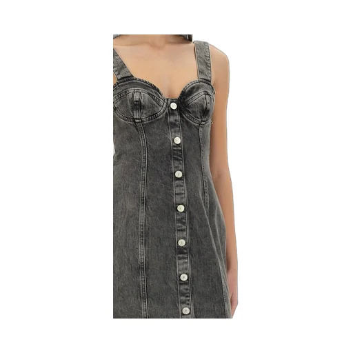 Moschino Jeans Button-Front Midi Dress