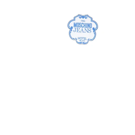 Moschino Jeans Logo Printed Crewneck T-Shirt