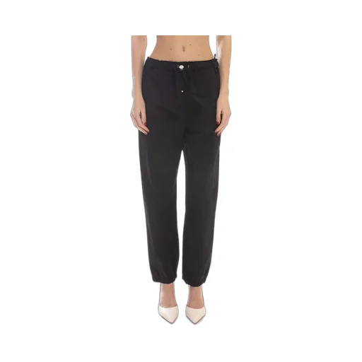 Moschino Jeans Straight Leg Elasticated-Ankles Track Pants