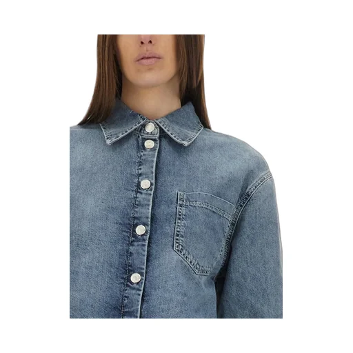 Moschino Jeans Cropped Denim Jacket
