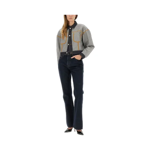 Moschino Jeans Buttoned Denim Jacket