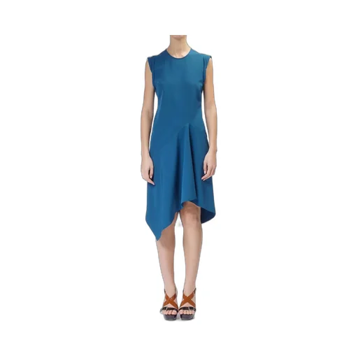 Moschino Jeans Asymmetric Hem Sleeveless Dress