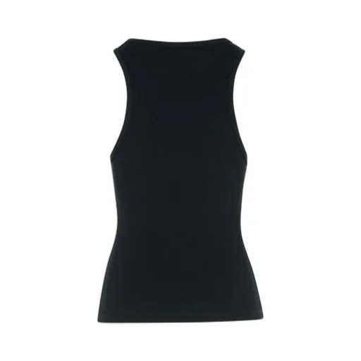Moschino Jeans Logo Printed Tank Top