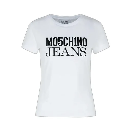 Moschino Jeans Logo Printed Crewneck T-Shirt