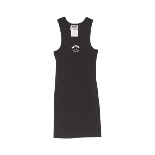 Moschino Jeans Sleeveless Ribbed Mini Dress