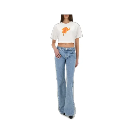 Moschino Jeans Flared Leg Jeans