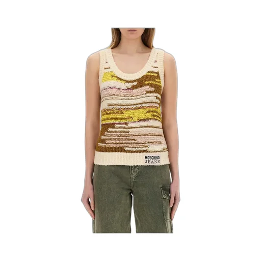 Moschino Jeans Vibrant Knitwear Top