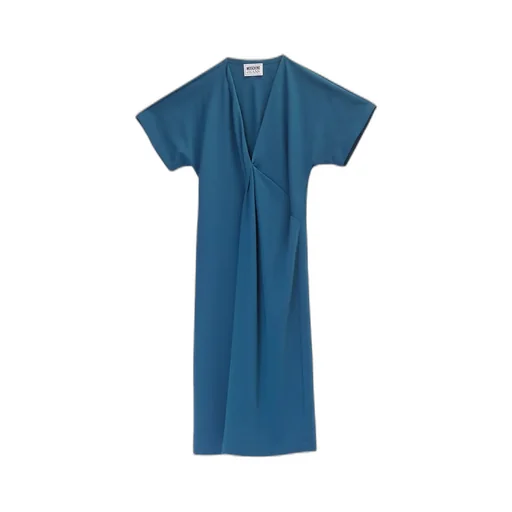 Moschino Jeans V-Neck Braided Dress