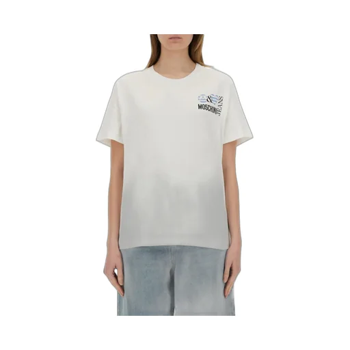 Moschino Jeans Graphic Print Tee