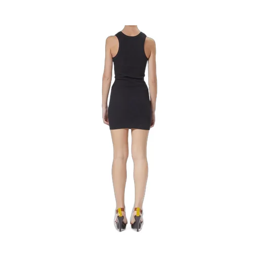 Moschino Jeans Sleeveless Ribbed Mini Dress