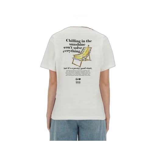 Moschino Jeans Graphic Print Tee
