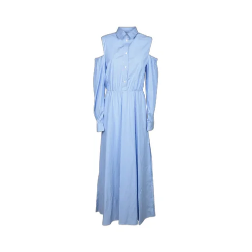 Moschino Jeans Long Striped Poplin Dress