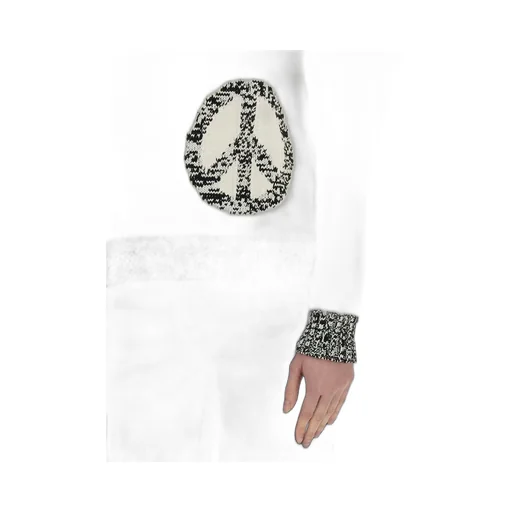 Moschino Jeans Mesh Inlay Knitwear