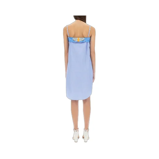 Moschino Jeans Logo Printed Striped Dress