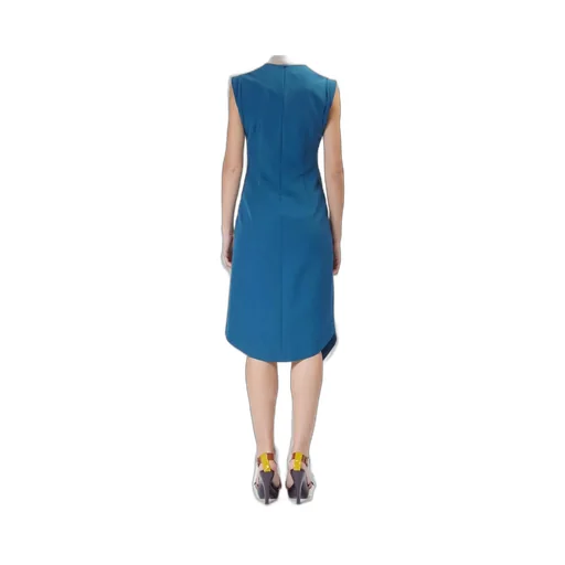 Moschino Jeans Asymmetric Hem Sleeveless Dress