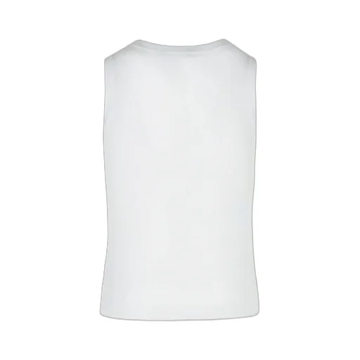 Moschino Jeans Logo-Jacquard Sleeveless Tank Top