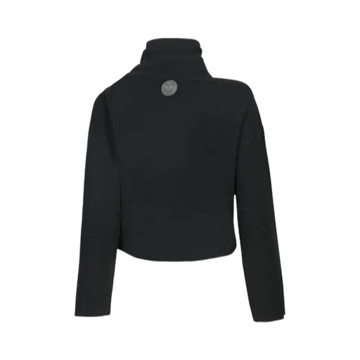 Moschino Jeans High Neck Cropped Jumper
