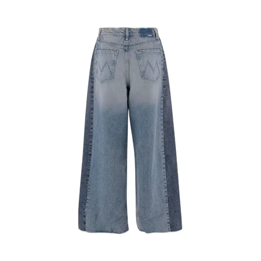 Mother Patchwork Panel Denim Jeans