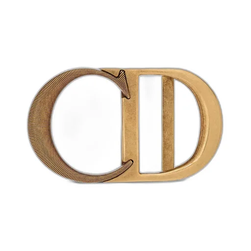 Cd Icon Belt Buckle