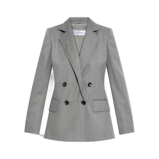 Max Mara Collared Button-Up Jacket