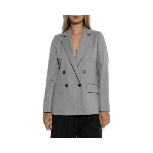 Max Mara Collared Button-Up Jacket