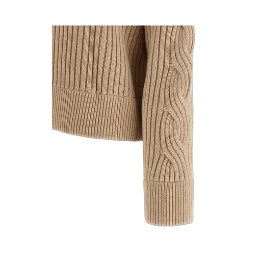Max Mara Afelio High Neck Button-Up Cardigan