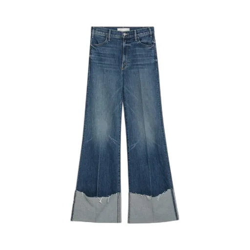 Mother The Hustler Roller Heel Cuff Fray Jeans
