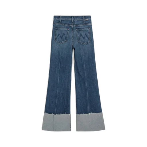 Mother The Hustler Roller Heel Cuff Fray Jeans
