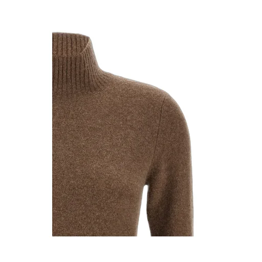 Max Mara Edison High-Neck Long-Sleeved Dress