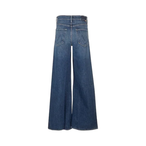 Mother The Ditcher Roller Sneak Wide-Leg Jeans