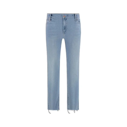 Mother The Mid Rise Dazzler Ankle Fray Jeans