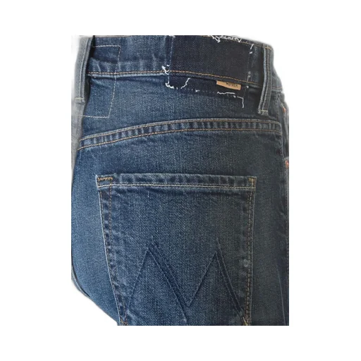 Mother The Ditcher Roller Sneak Wide-Leg Jeans