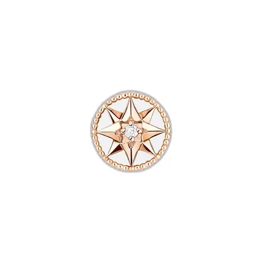 Small Rose Des Vents Single Earring