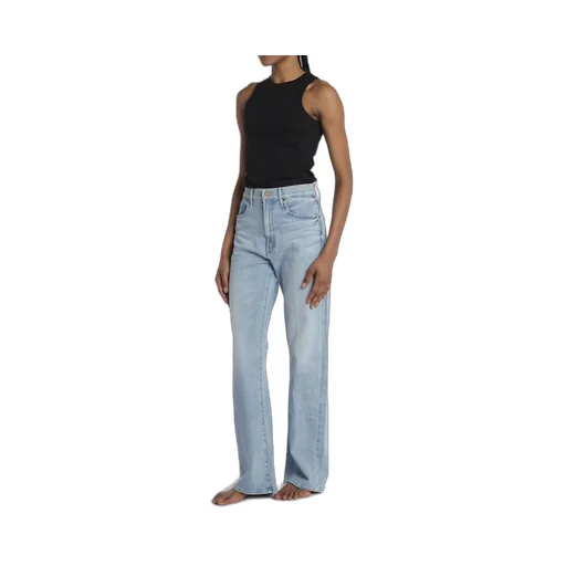 Mother The Lasso Sneak High Rise Jeans