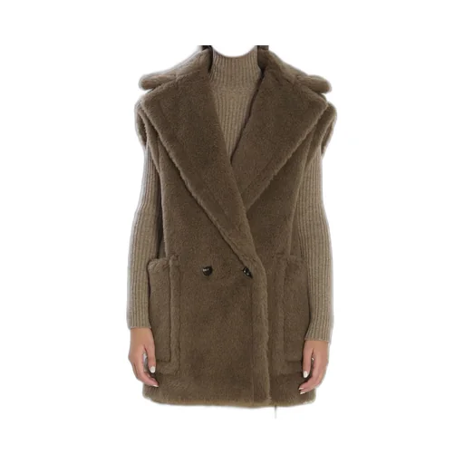 Max Mara Bormida Double-Breasted Gilet
